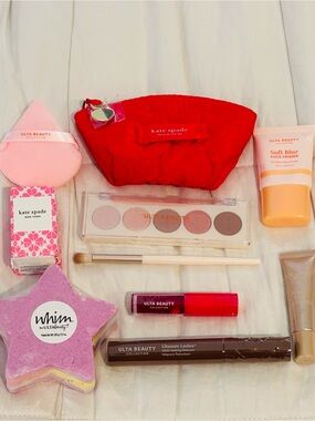 Kate Spade Makeup Bag & Kit NWT